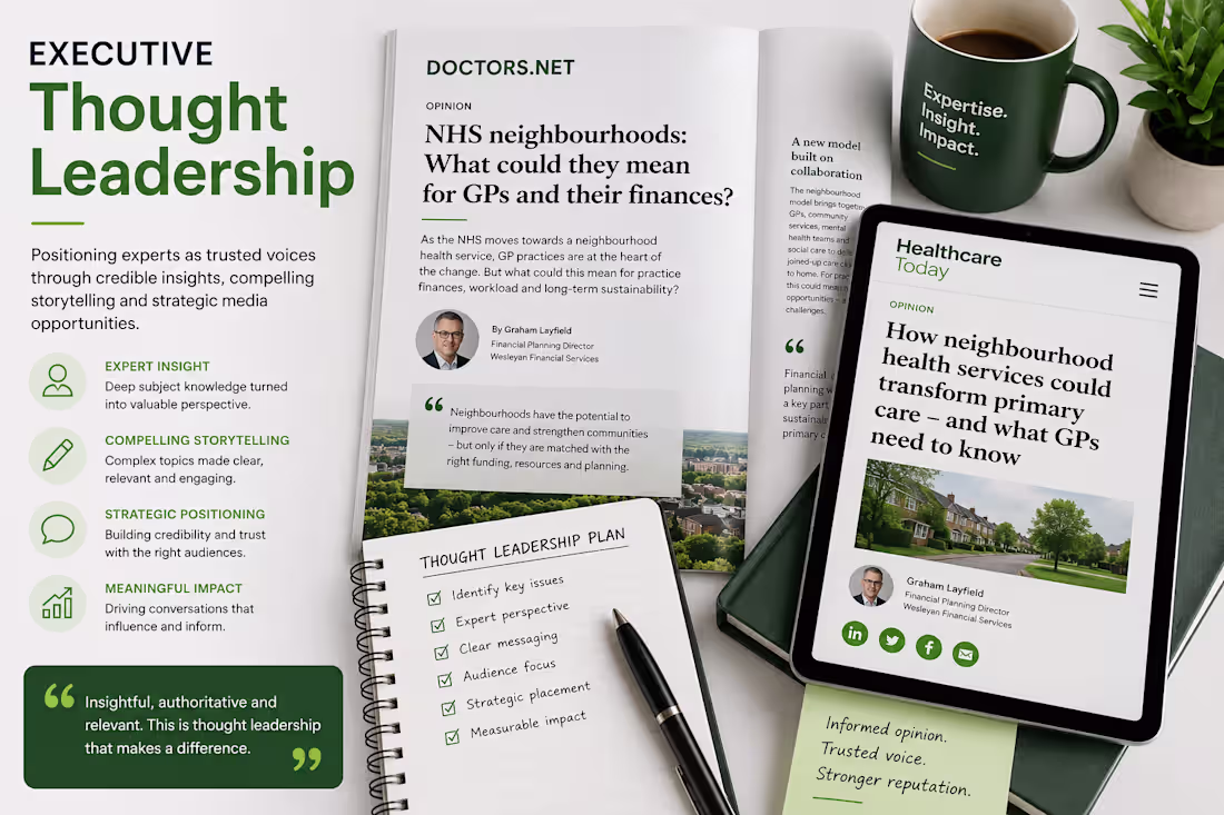 Cover image for Executive Thought Leadership
Building trusted voices