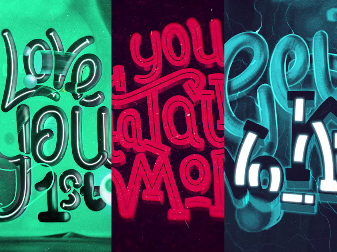 Cover image for Exploratory Personal Lettering Series