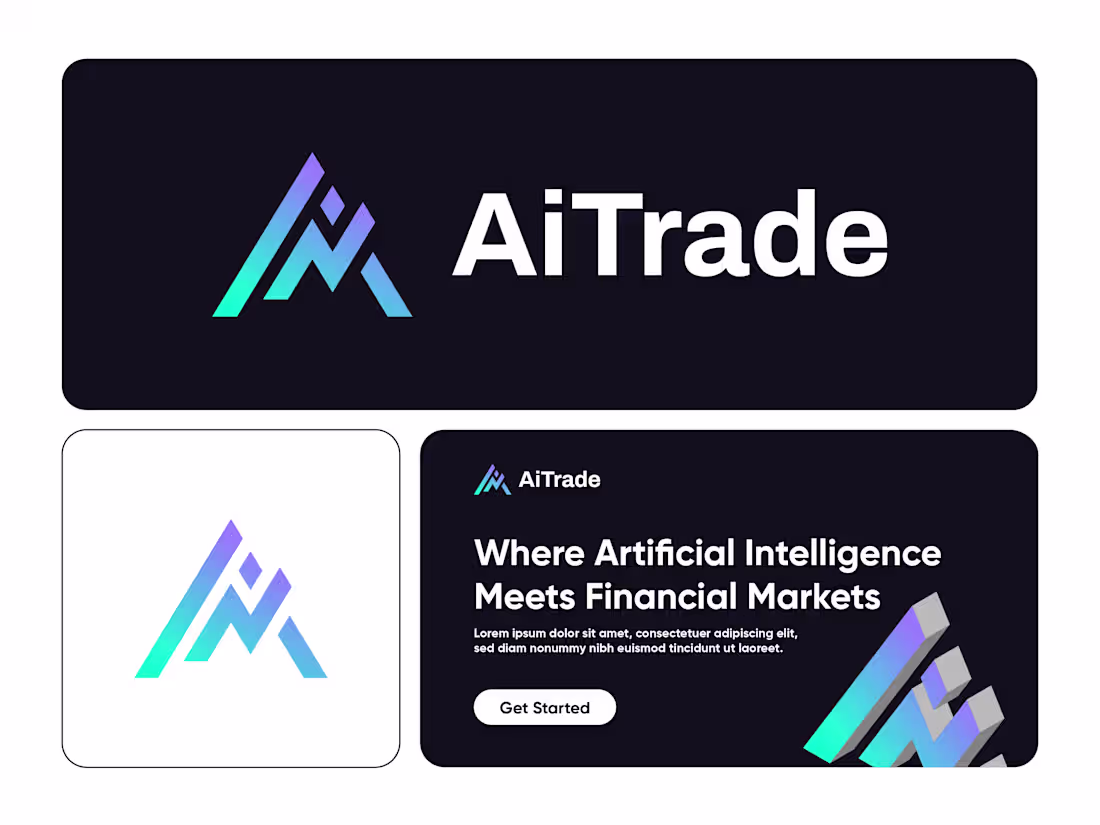 Cover image for AiTrade - Logo Design Concept Blockchain | Web3 | Crypto Cur...