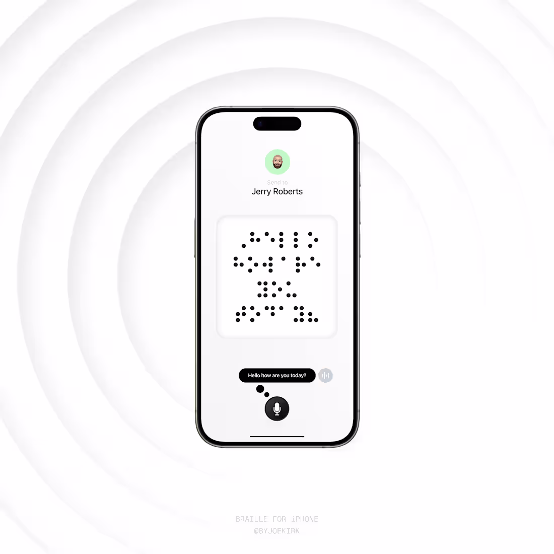 Cover image for Looking at a potential accessibility option for blind iPhone...