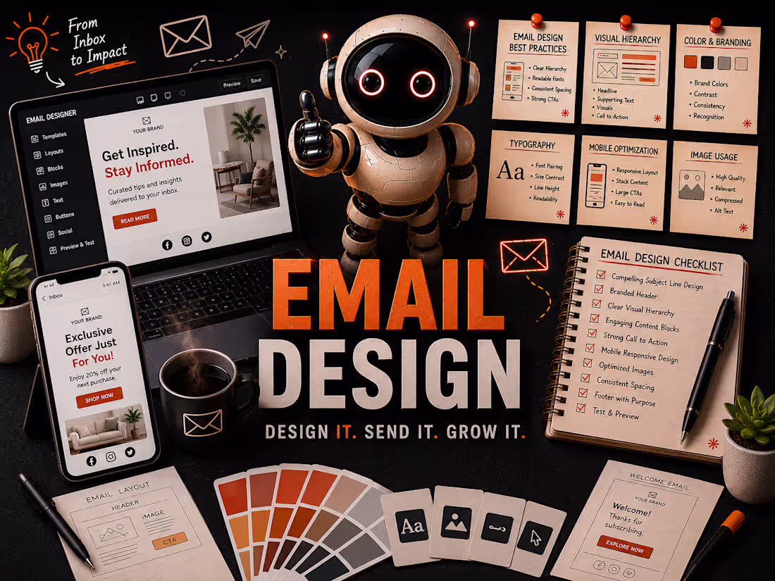 Cover image for Email Design · Built to Scroll, Designed to Click