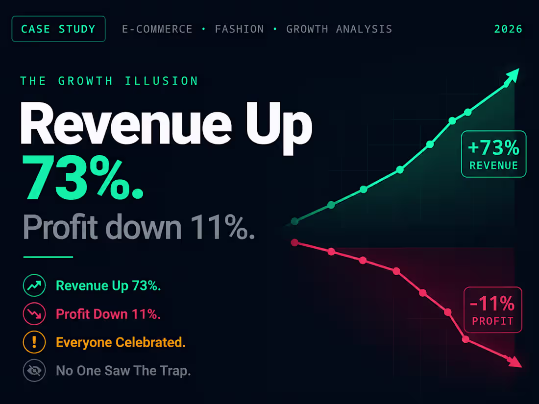 Cover image for Profitability Analysis & Growth Diagnostics 