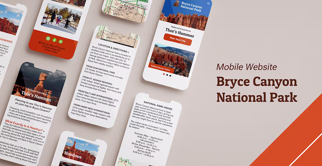 Cover image for HTML/CSS: Mobile Website :: Behance