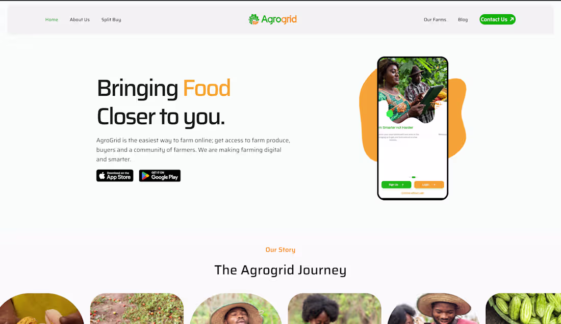 Cover image for AgroGrid is a modern agritech