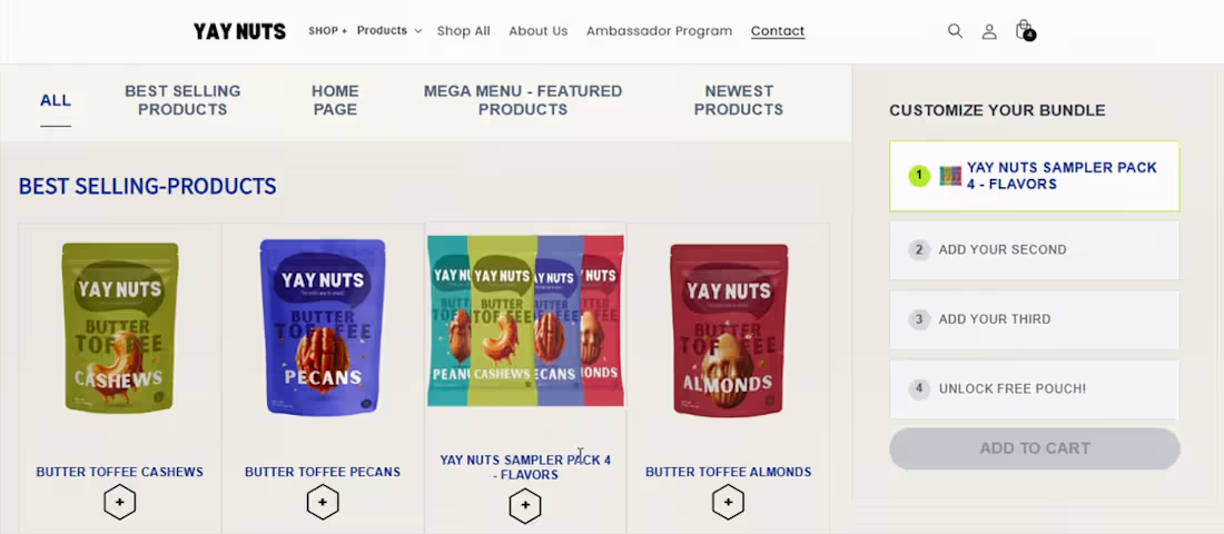 Cover image for Built a custom Shopify bundle builder where users can add di...