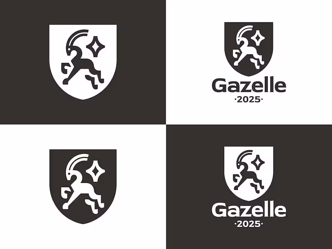 Cover image for Gazelle Exclusive Logo Design for Sale by Anhdodes Published...