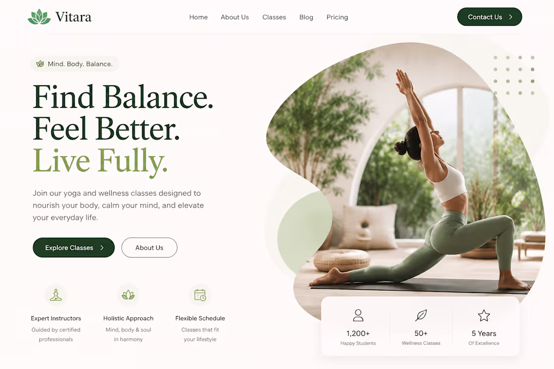 Cover image for 💯 
ZenFlow – Modern Yoga