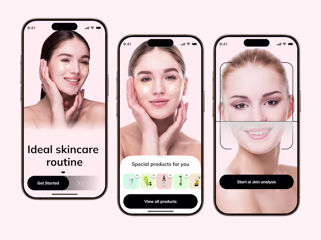 Cover image for GlowSense – AI Skincare & Beauty Assistant App GlowSense – A...