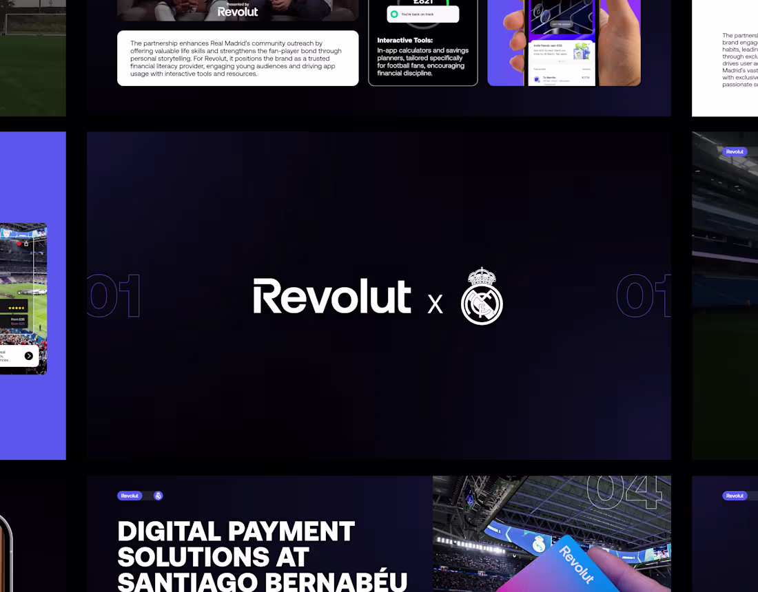Cover image for Revolut x Real Madrid Partnership Concept Presentation