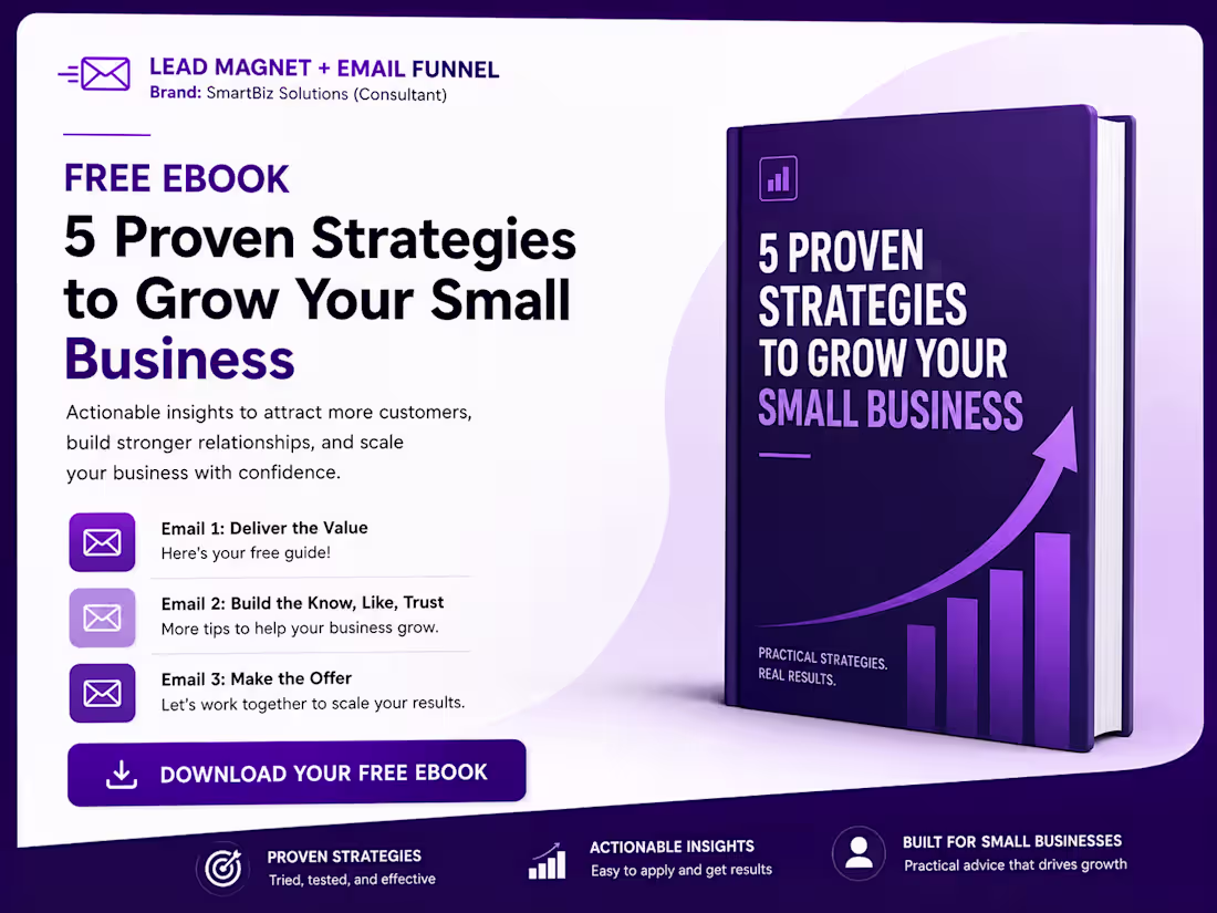 Cover image for Lead Magnet + Email Funnel