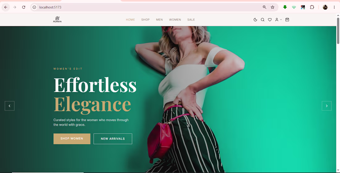 Cover image for AURem is a modern fashion