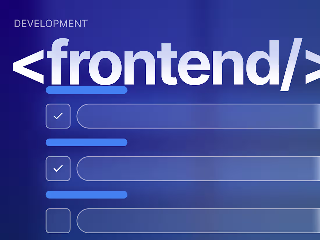 Cover image for Frontend Development