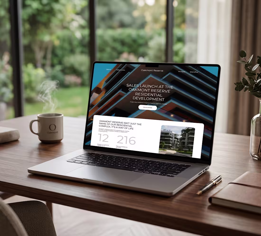 Cover image for Residential Complex Sales Website🔥 
Overview
Designed