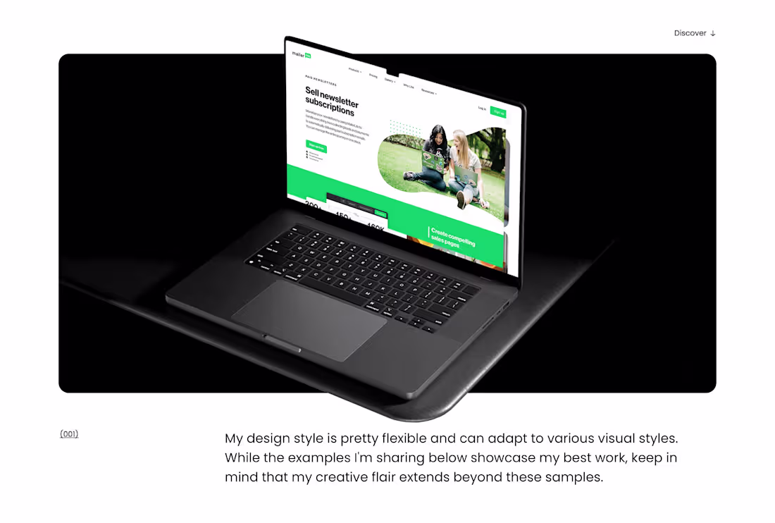 Cover image for Mailer Lite | Website Re-design & Banner