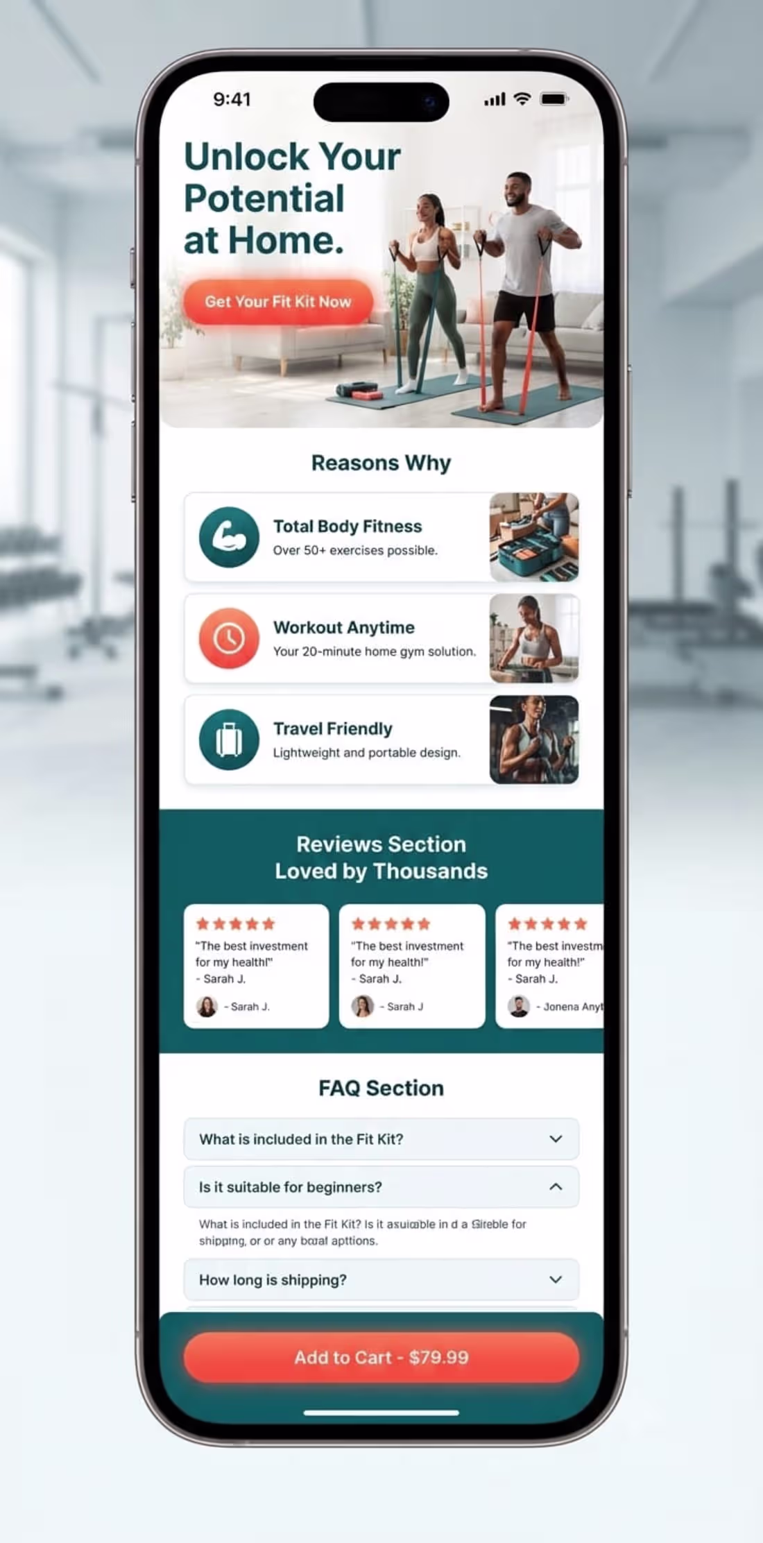 Cover image for Shopify Landing Page for UK
