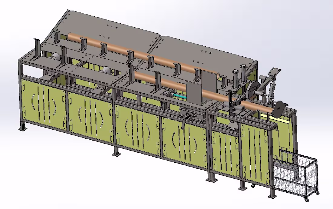 Cover image for Pipe cutting machine 