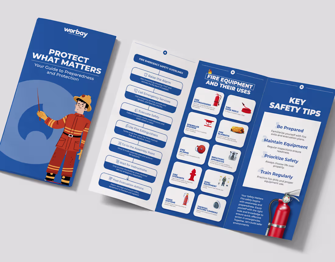 Cover image for Fire Safety Leaflet Design