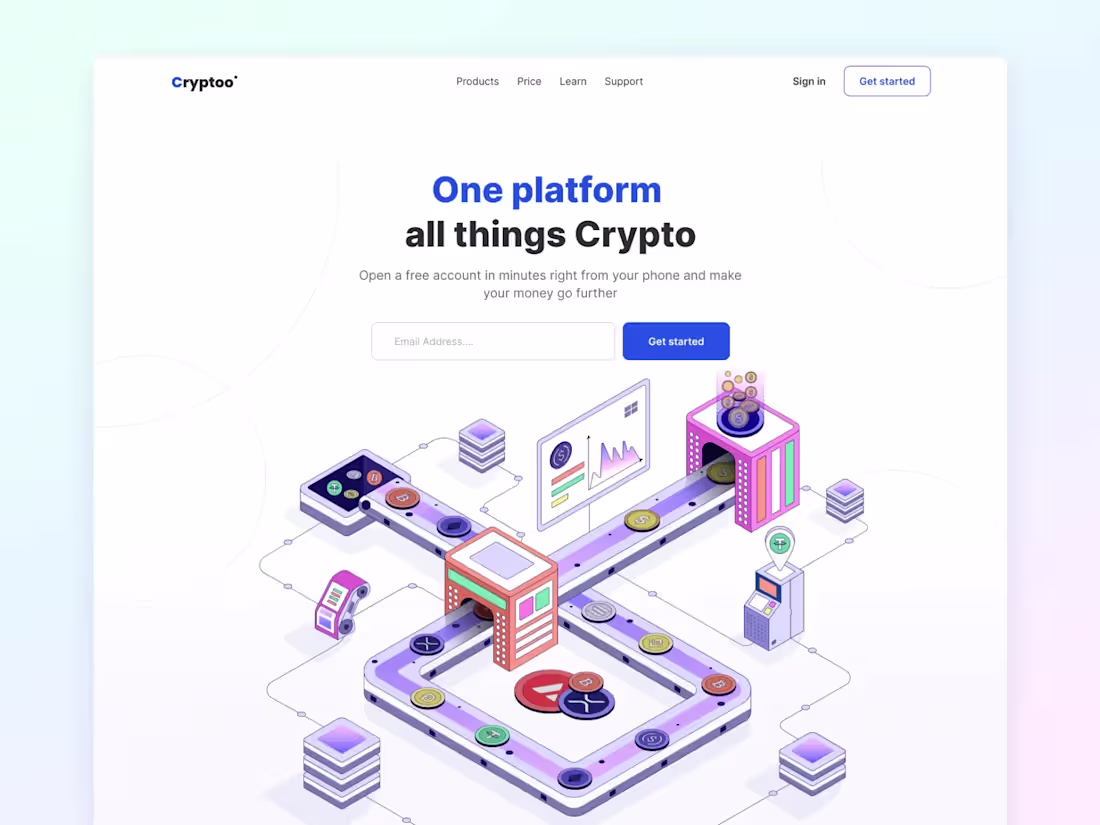 Cover image for Crypto Illustrations + Animation
