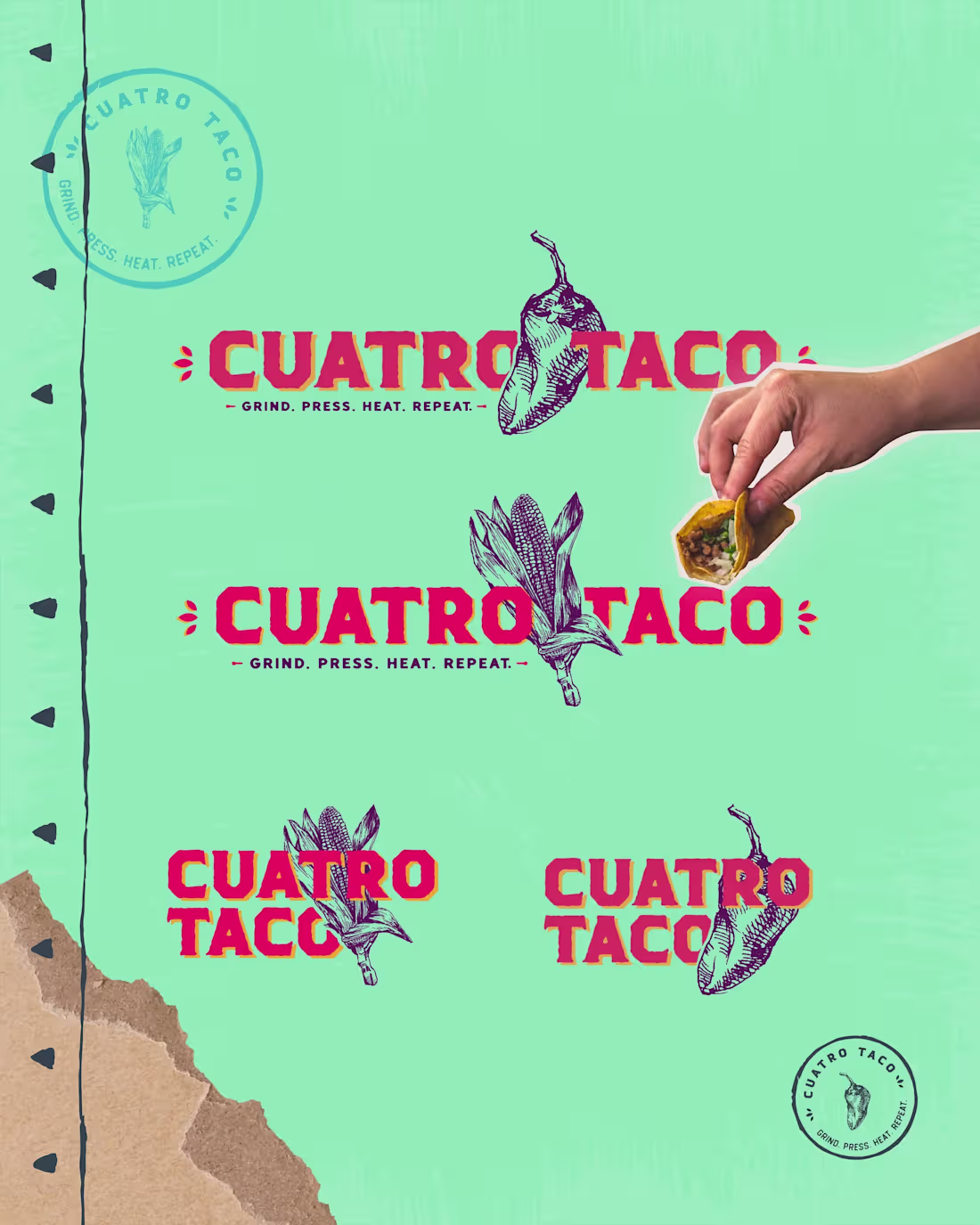 Cover image for Cuatro Taco