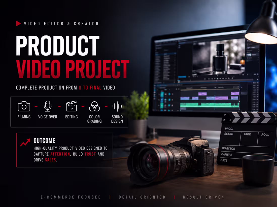 Cover image for Commercial Video Production Showcase