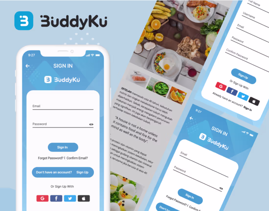 Cover image for Login & Register Buddyku