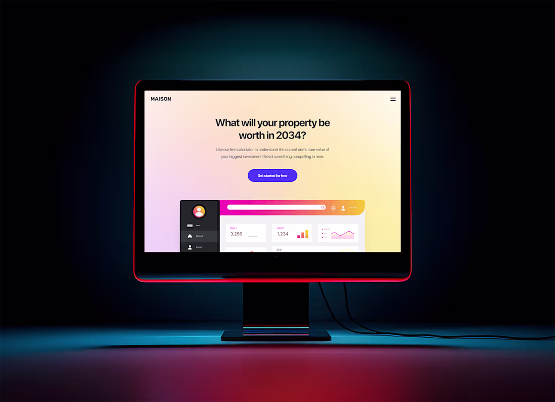 Cover image for Maison Property Calculator Landing Page