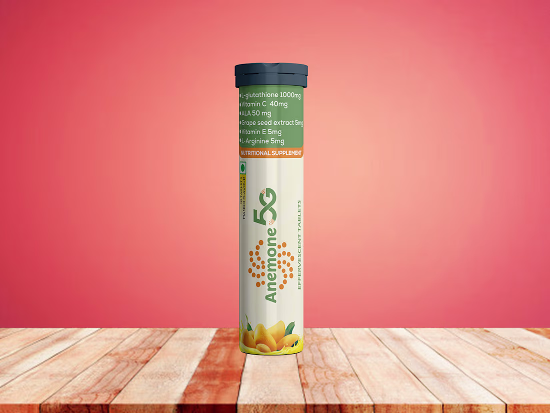 Cover image for Packaging Design - Anemone 5G Effervescent Tablet :: Behance