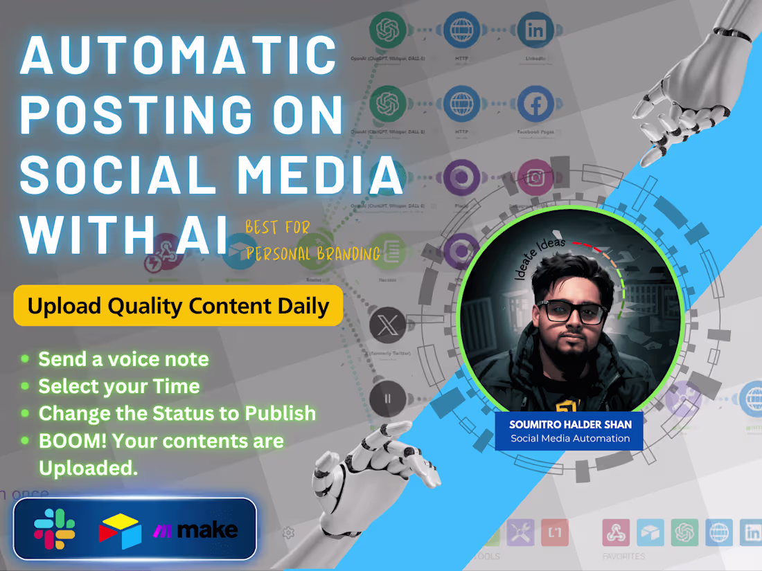 Cover image for Social Media Automation with Make & Airtable
