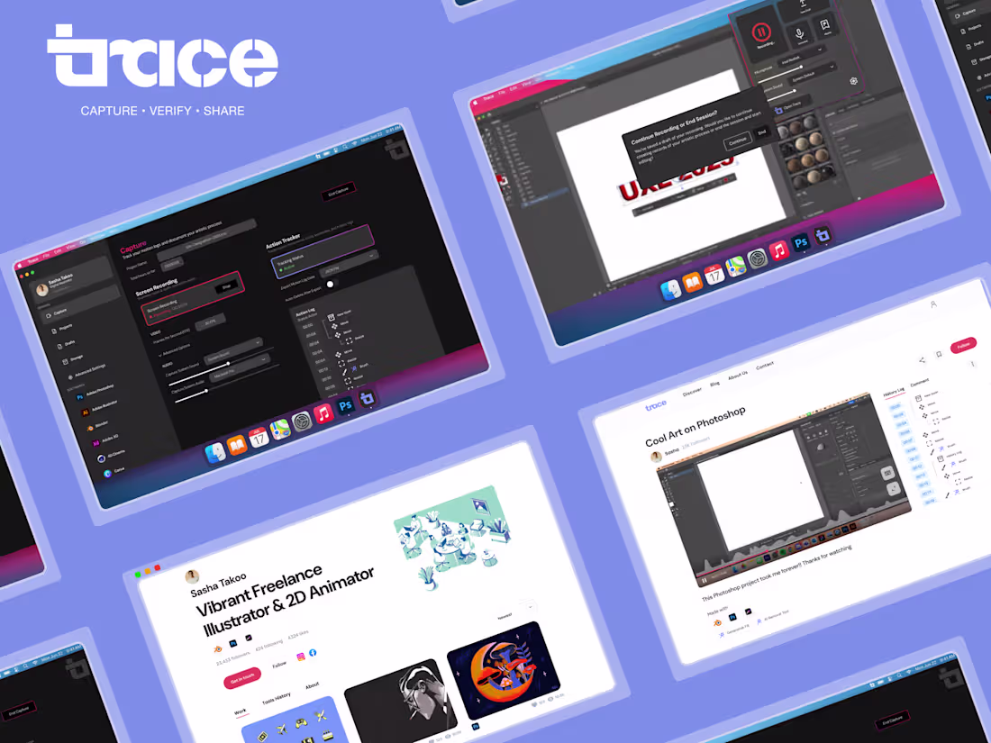 Cover image for Trace