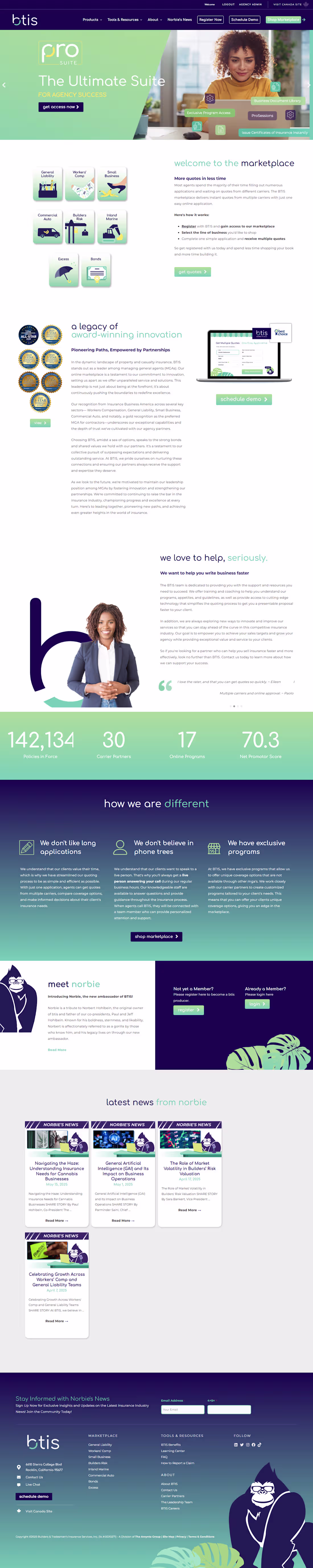 Cover image for Builders & Tradesmen's Insurance Services, Inc. | BTIS