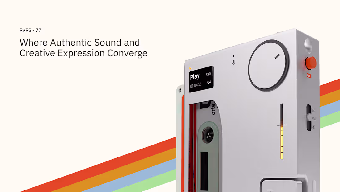 Cover image for RVRS - 77 / Product design & UI design