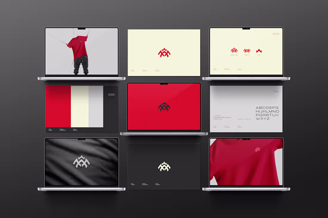 Cover image for Built a full brand identity