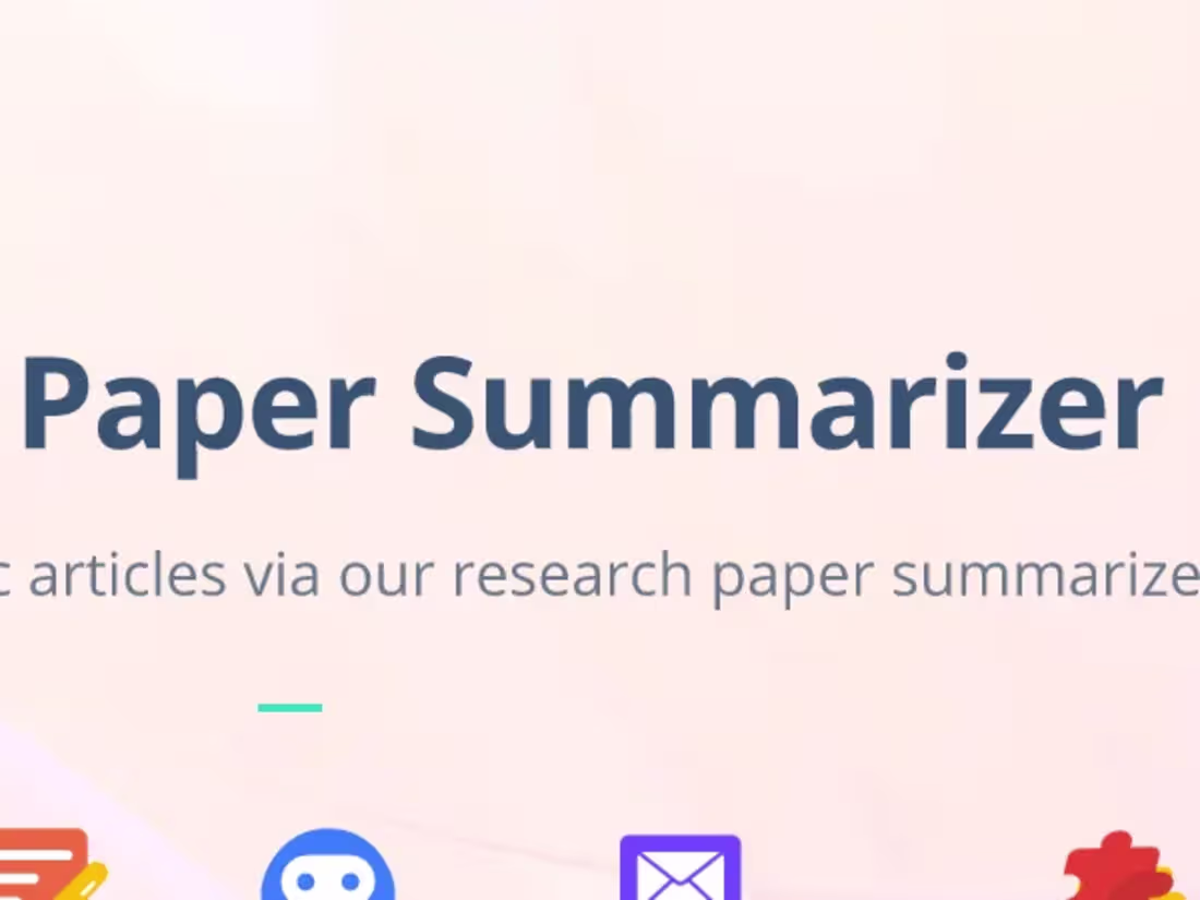 Cover image for IEEE Paper Summarizer