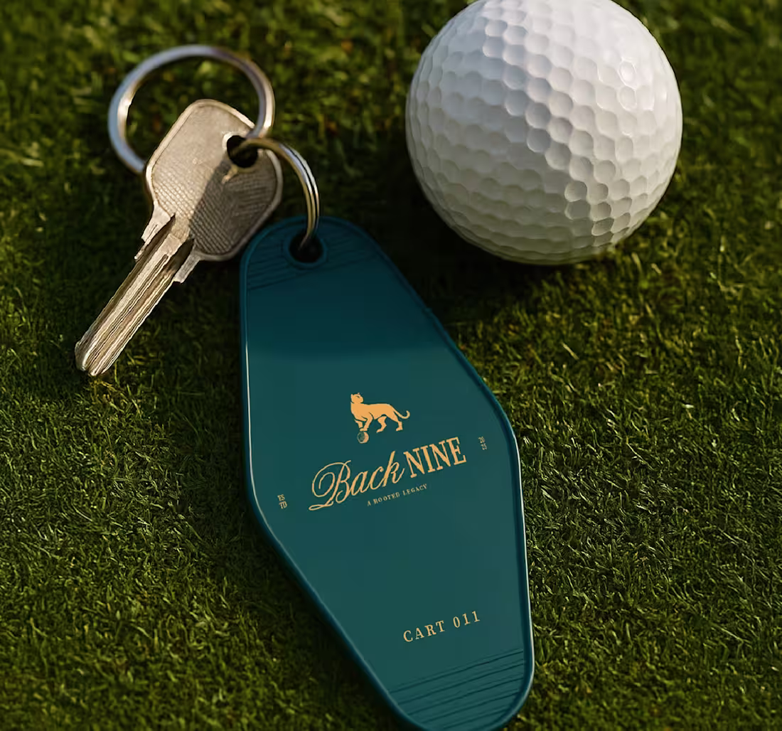 Cover image for Back Nine | Visual Identity and Brand collaterals