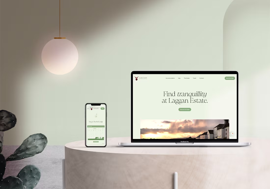 Cover image for WordPress (Brochure) Website for Laggan