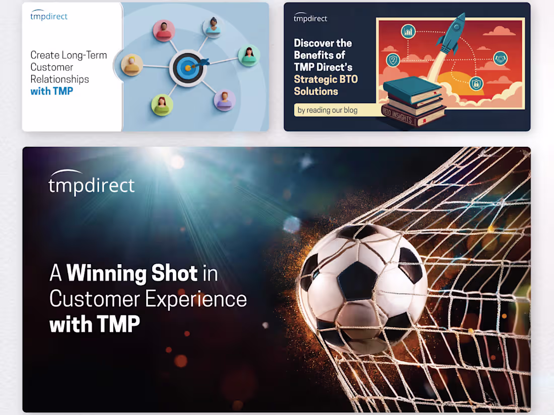 Cover image for B2B LinkedIn Designs for US-based Customer Solutions Company