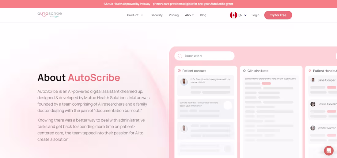 Cover image for AutoScribe