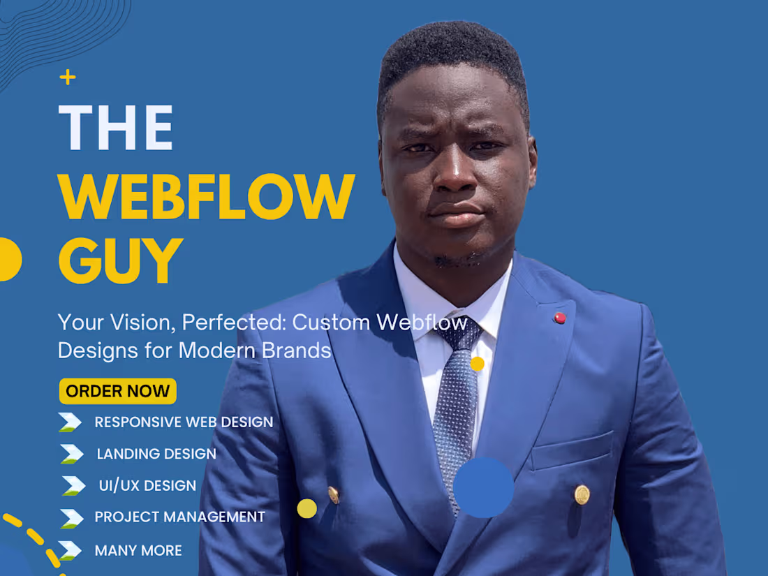Cover image for Responsive webflow developer