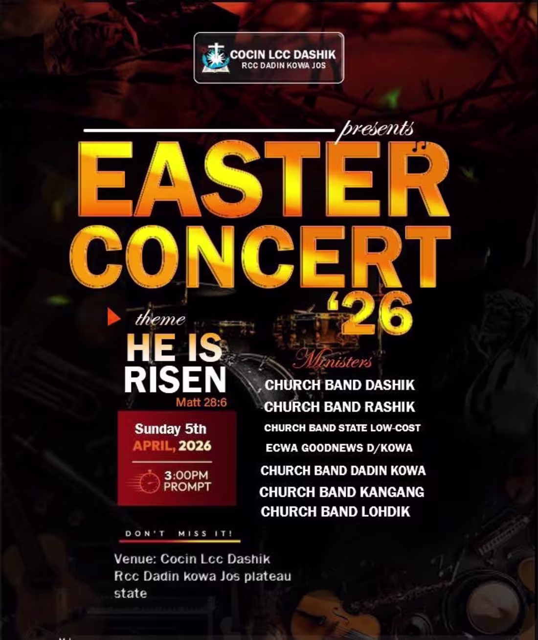 Cover image for I CREATED THIS FLYER FOR
