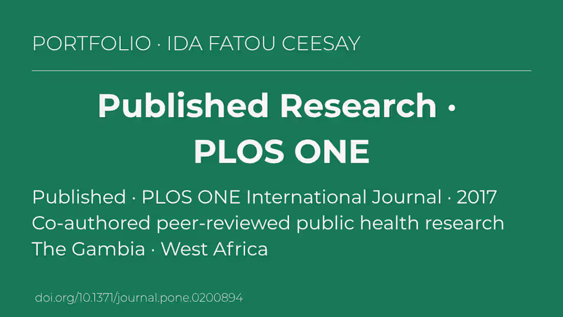 Cover image for Co-authored a peer-reviewed scientific study