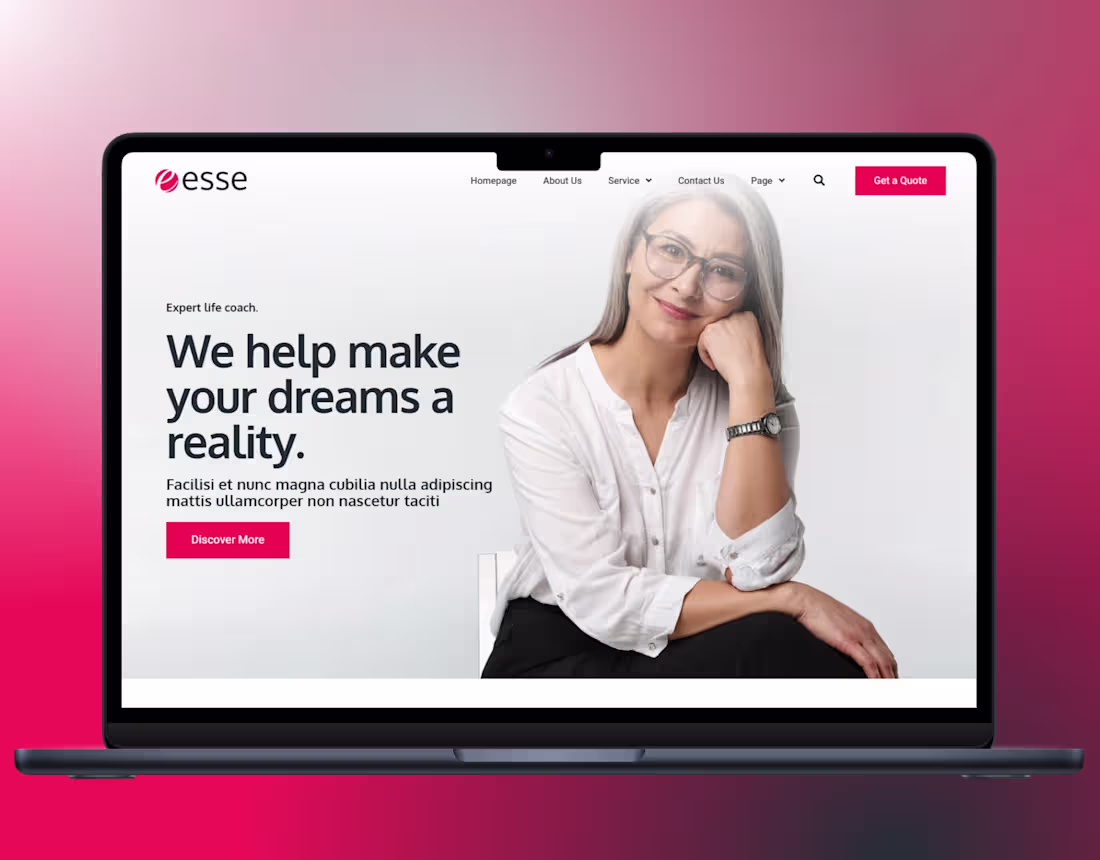 Cover image for Therapy Website | Wordpress Website | Wix | Figma