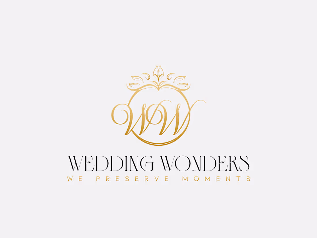 Cover image for Elegant Logo Design for WEDDING WONDERS 