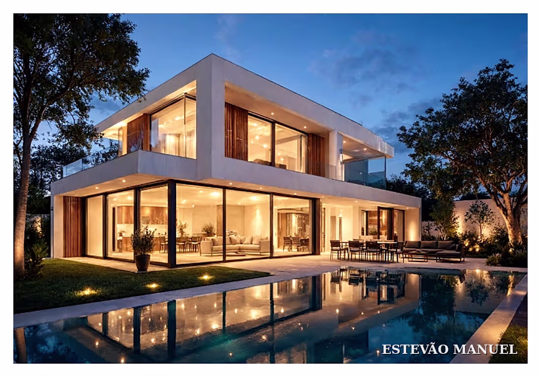 Cover image for Moradia de Luxo com Piscina