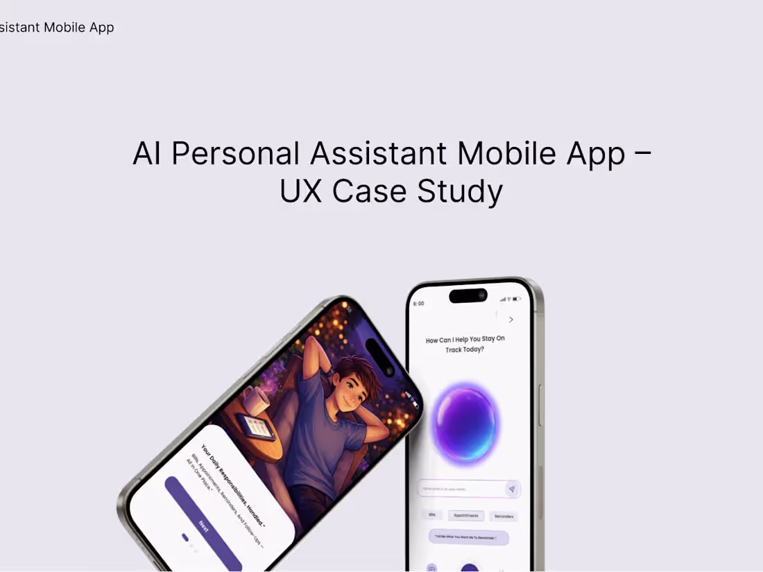 Cover image for Product UI/UX Designer (AI Assistant App)