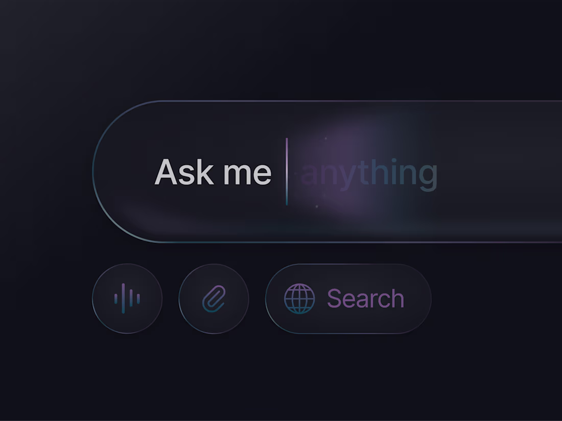 Cover image for Experimenting with dark mode on a AI prompt box. What do you...
