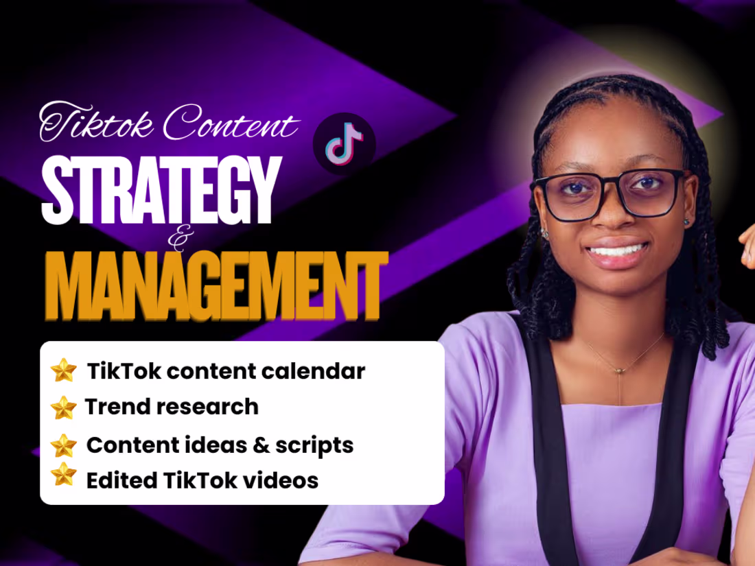 Cover image for TikTok Content Strategy & Social Media Management