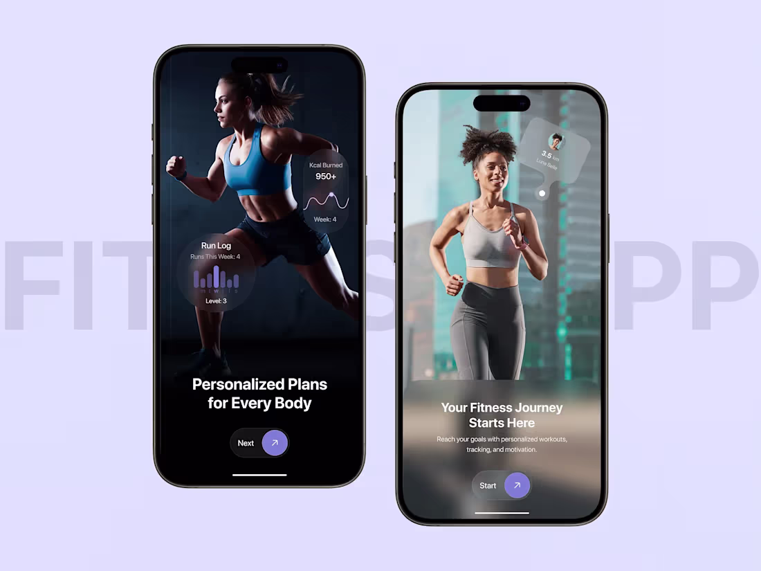 Cover image for This onboarding flow features:
• Personalized
