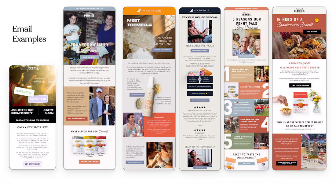 Cover image for Email Marketing Examples & Testimonials