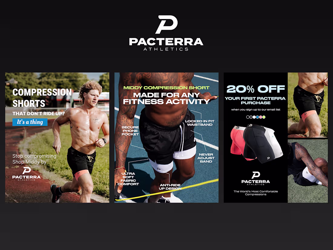Cover image for Pacterra Athletics: Meta Ads - Conversion-driven Ad Creative