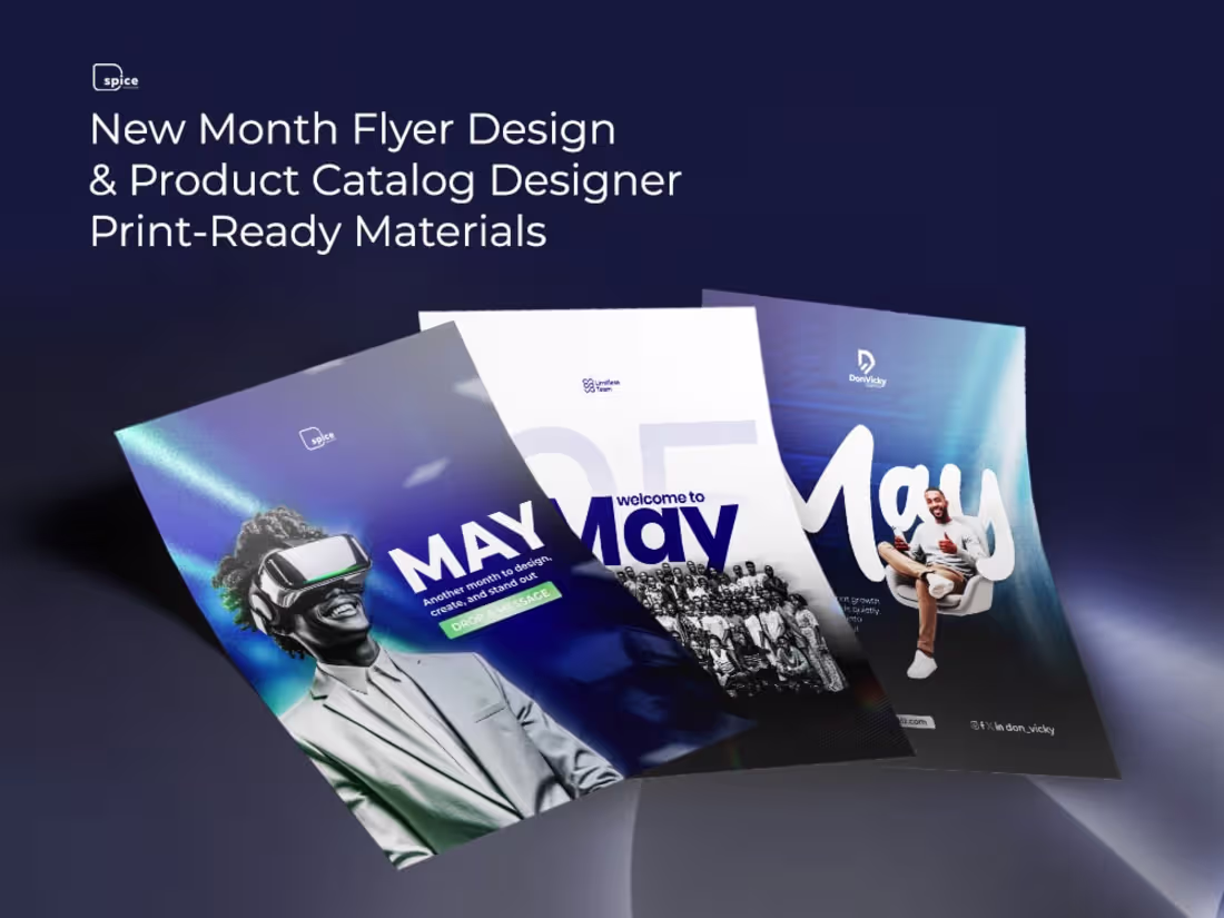 Cover image for New Month Flyer Design &